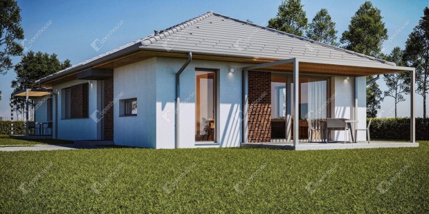 Győrságon magas minőségben kivitelezett ház eladó