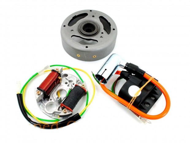 Gyújtás, érintkezésmentes 12 Volt 33 Watt 35 12/15mm 116,5mm 90mm Herc