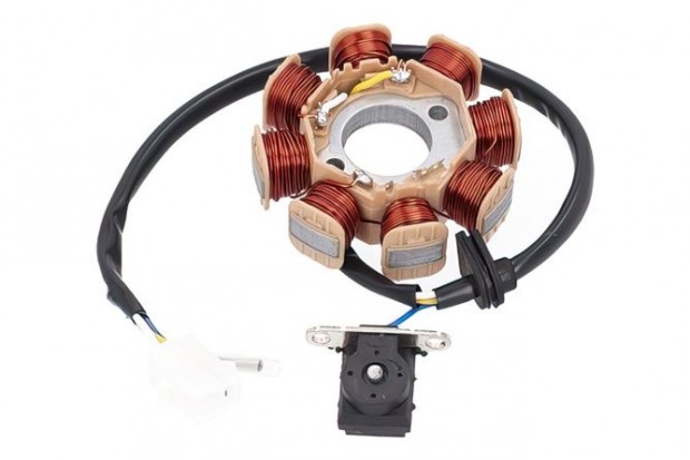Gyjts llrsz / Genertor 8 tekercses Peugeot / Sym / GY6 Euro 4