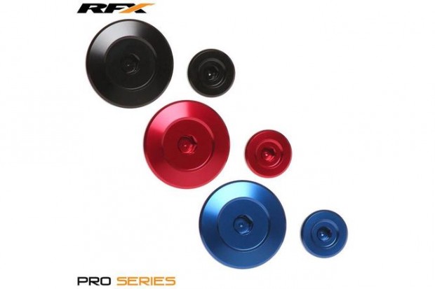 Gyújtásfedél / Időzítő dugó készlet RFX Pro kék Yamaha YZF 250 / 450