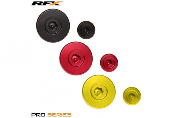 Gyújtásfedél / Időzítő dugókészlet RFX Pro fekete Suzuki RM-Z 250 / 45