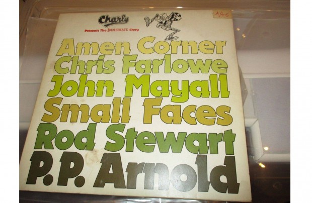 Gyjtemnybl Amen Corner, Chris Farlowe bakelit hanglemez elad