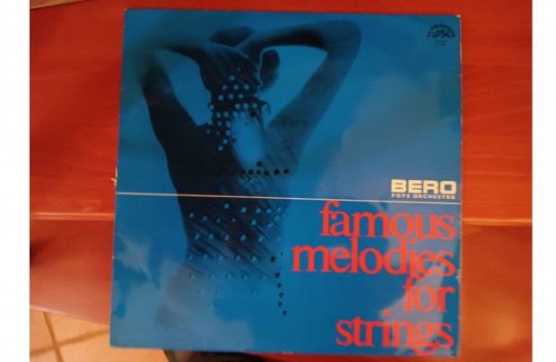 Gyjtemnybl Famous melodies for strings bakelit hanglemez elad