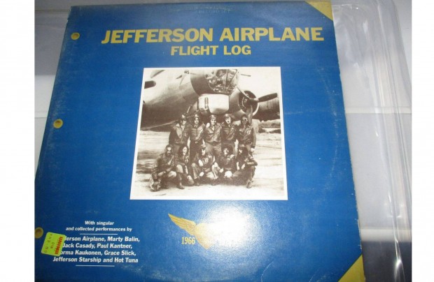 Gyjtemnybl Jefferson Airplane - Flight Log bakelit hanglemez elad