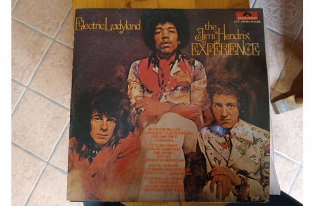 Gyjtemnybl Jimi Hendrix Electric Ladyland bakelit hanglemez elad