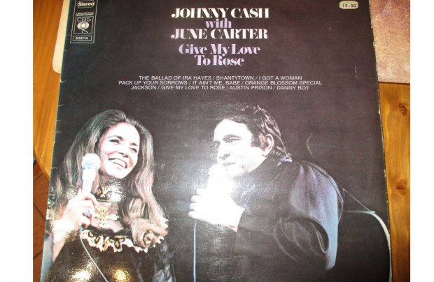 Gyjtemnybl Johnny Cash bakelit hanglemez elad