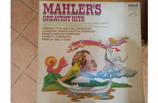 Gyjtemnybl Mahler's greatest hits bakelit hanglemez elad