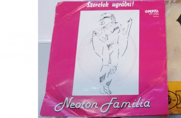 Gyjtemnybl Neoton Famila bakelit kislemez (SP) elad