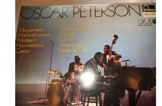 Gyjtemnybl Oscar Peterson bakelit hanglemez elad