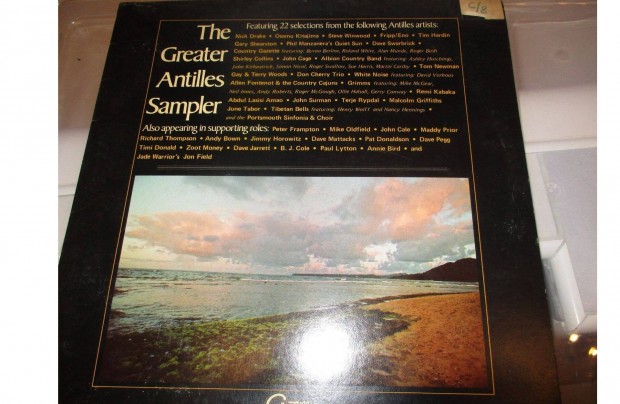 Gyjtemnybl The greater antilles sampler bakelit hanglemez elad