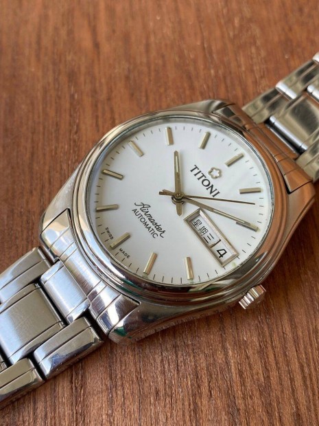 Gyűjteményi Titoni Airmester svájci automata szervizelve full set