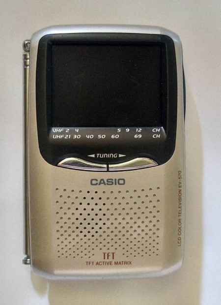 Gyjtemnyi darab. Casio mini szines lcd tv ,EV-570P