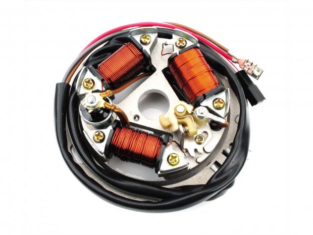 Gyújtóalaplap 11 cm átmérőjű 12 Volt 25/21 Watt Schwalbe, S51, S70, KR