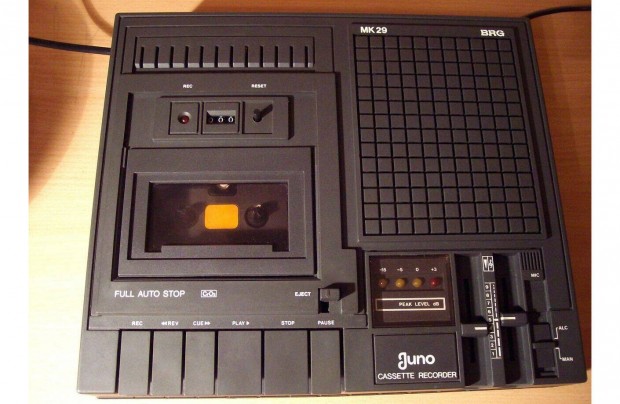 Gyjtk! BRG MK-29 Juno kazettsmagn 1985-bl, gyri llapotban elad