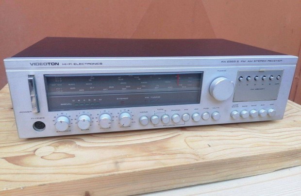 Gyjtk! Videoton RA-6363S hifi-sztere rdierst 1985-bl kivl