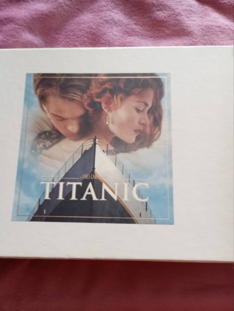 Gyjtk figyelem Titanic dszdoboz VHS 