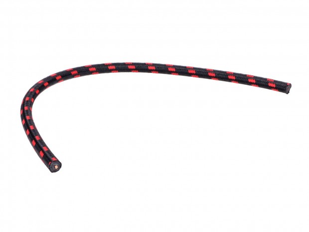 Gyújtókábel textilbevonattal Goebel 30 cm hosszú, 7 mm átmérőjű, feket
