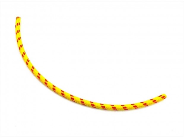 Gyjtkbel textilbevonattal Goebel 30 cm hossz, 7 mm tmrj, feket