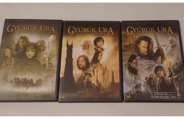 Gyrk Ura Dvd Filmek Trilgia egyben , Kln ms rszek is!