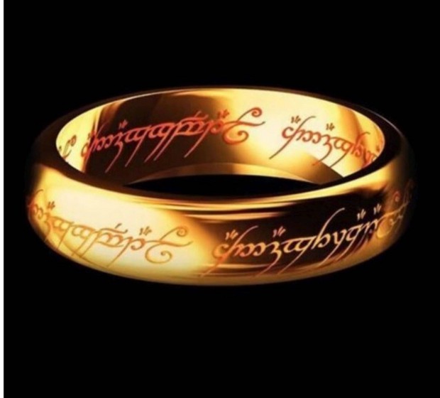 Gyrk Ura Egy Gyr One Ring replika gyr Lord of the Rings Elf feli