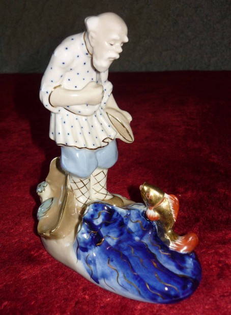 Gzhel orosz antik porcelán - hibátlan