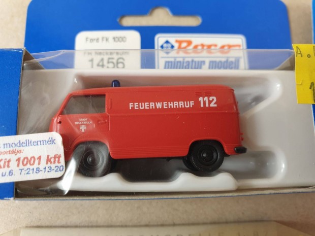 H0 1:87 Roco Miniatur Modell , Busch Teheraut , Aut 5 db Egyben