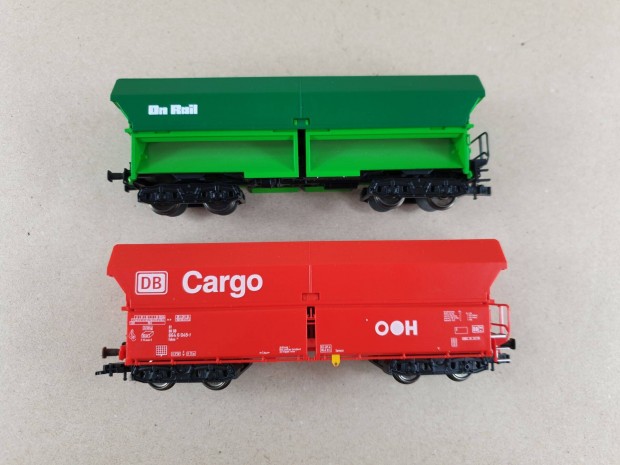 H0 Mehano Tehervagon DB Cargo , On Rail - 2 db Egyben