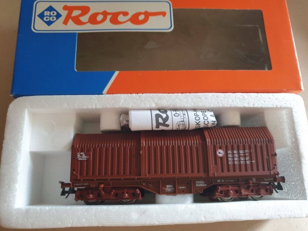 H0 Roco 46294 SNCB Teleszkpos Tehervagon - Vagon