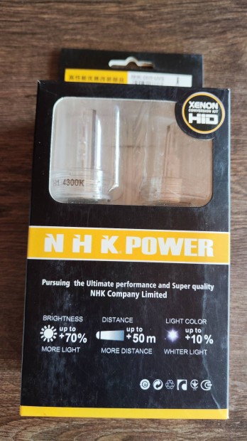 H1-as NHK xenon izzó