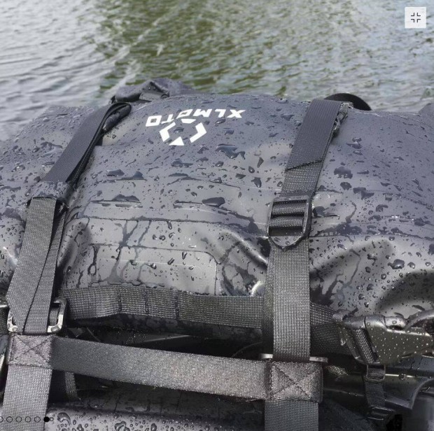 H2O BAG 28L vízálló motoros hengertáska hátsó táska Enduro csomagtartó