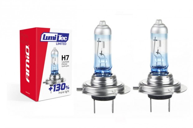 H7 izz� +130% emelt f�nyer�vel 2db