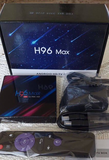 H96 Max Android 10 Tv-okosit