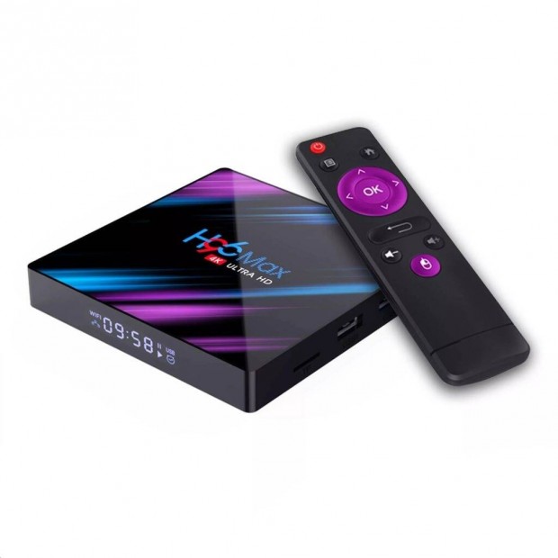 H96 Max tv box tv okost androidos