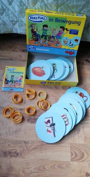 HABA 4668 Ratz Fatz in Bewegung fejleszt� t�rsasj�t�k