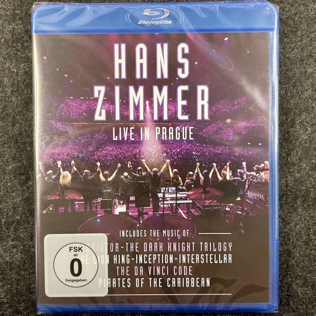HANS Zimmer - Live in Prague blu-ray (bontatlan)