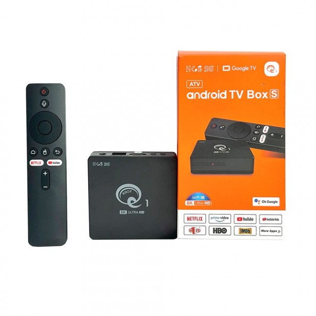 HCS96 Android 13.0 Smart TV Box 2Gb RAM, 16 Gb trhely