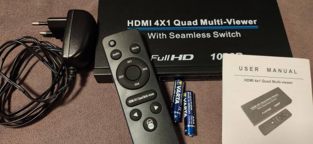 HDMI 4x1 Quad Multi-Viewer