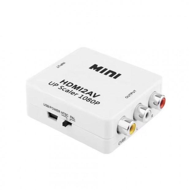 HDMI-RCA Video Audio Adapter Converter 1080P HD