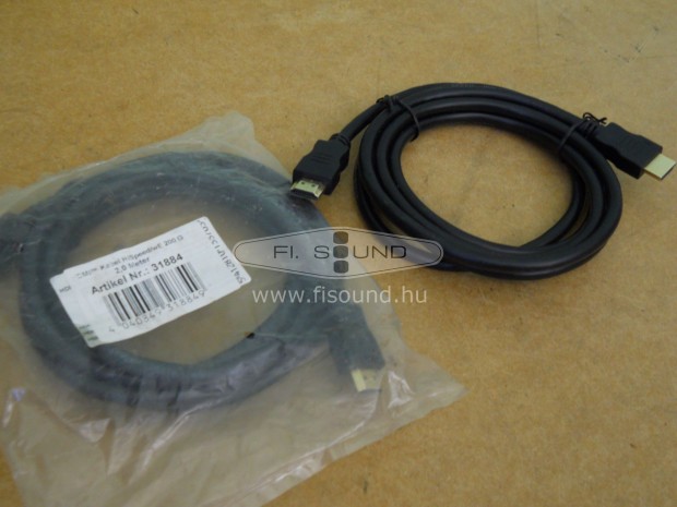 HDMI - HDMI , Nr. 31884 High Speed 200G, j, 2 m-s szilikonos