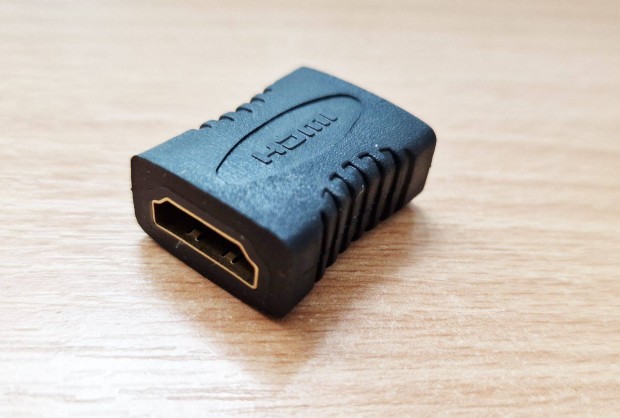 HDMI adapter anya-anya 1080P kt HDMI kbel toldshoz fekete