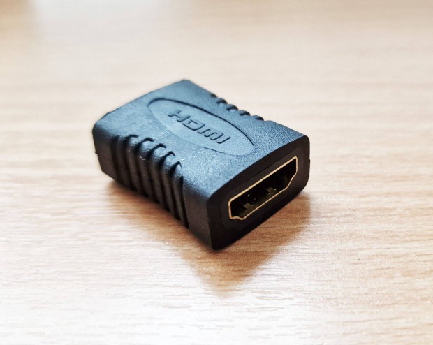 HDMI adapter anya-anya 1080P kt HDMI kbel toldshoz fekete