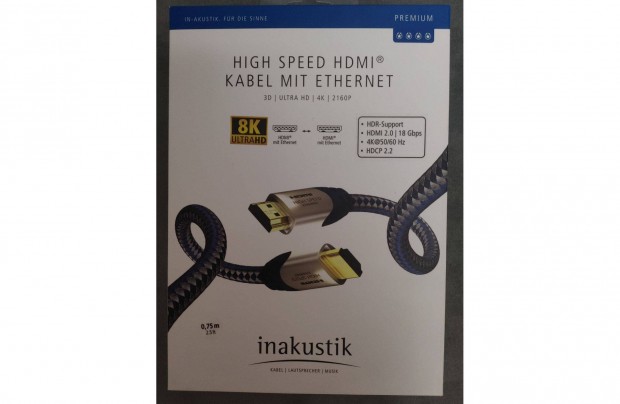 HDMI kábel Inakustik premium