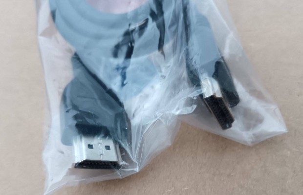 HDMI kábel bontatlan csomagolásban