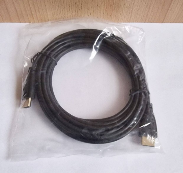 HDMI kbel fekete Ver. 1.4 hossza 5 mter 1080P