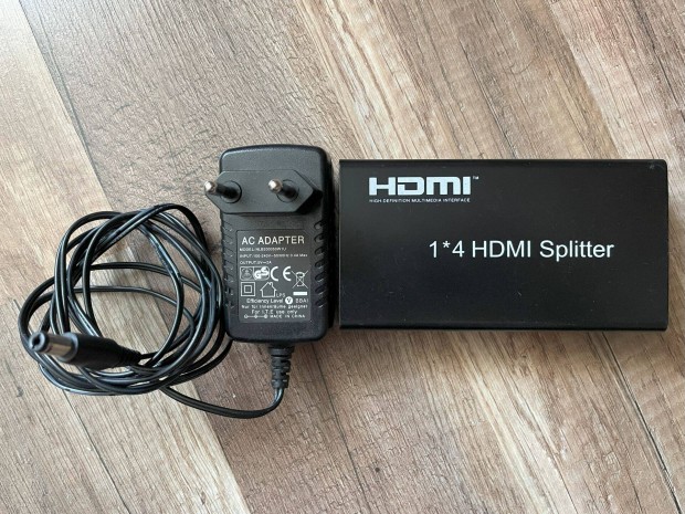 HDMI splitter (eloszt) 1 bemenet 4 kimenet