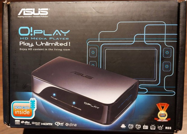 HDP-R1 Asus O!Play "mindenev" Multimdis HD lejtsz