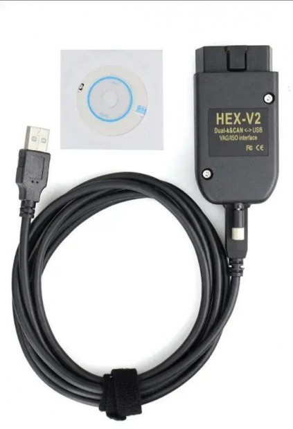 HEX-V2 21.9-EN Diagnosztikai Interfsz Kbel VW, Audi, Seat s Skoda