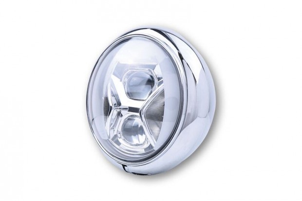 HIGHSIDER 7 hvelykes LED fnyszr HD-stlus Type8 TFL-lel, kanyarvi