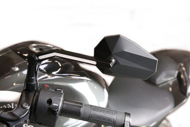 HIGHSIDER Stealth-X3 tükör LED-es pozíciós fénnyel (Pár)