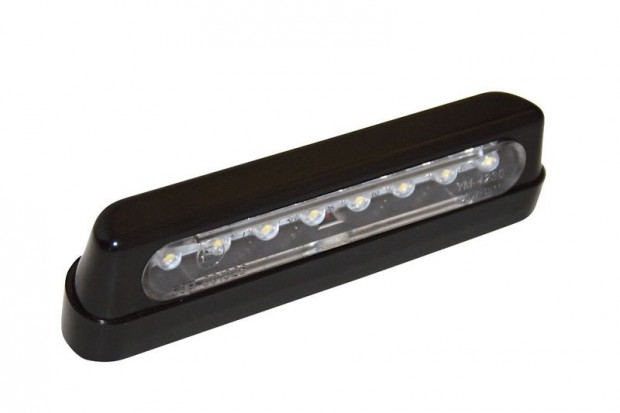 HIGHSIDER okos LED rendszmtbla vilgts, fekete ABS, hossz